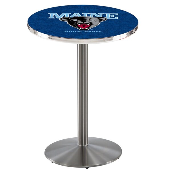 42" Stainless Steel Maine Pub Table